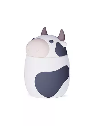 ASOBU | Isolierbecher - Thermosbecher 600ml KUH Weiss / Schwarz | 